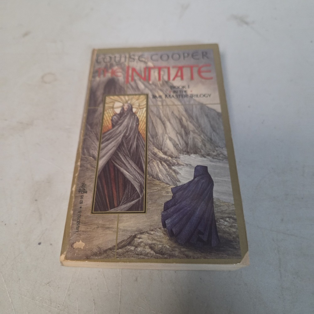 The Initiate by Louise Cooper 1st Print 1985 TOR Books Time Master Book 1
